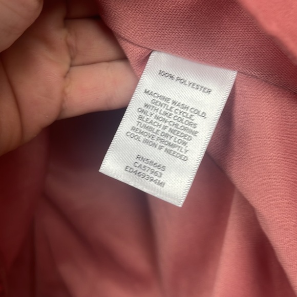 OPEN EDIT pink floral Cutout Long Sleeve Minidress size Large NWT - Picture 10 of 14